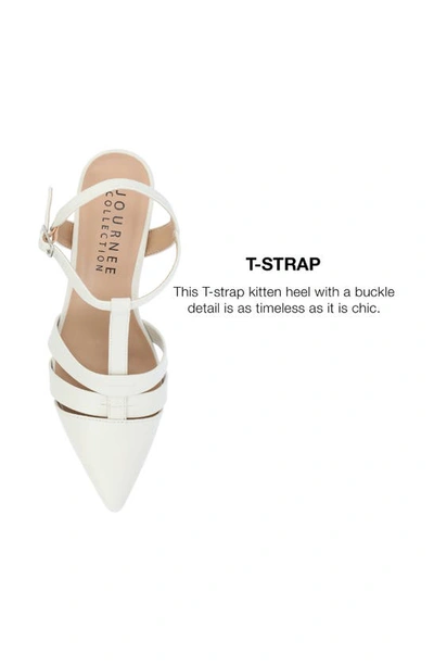 Shop Journee Collection Jazlynn Pump In Stone