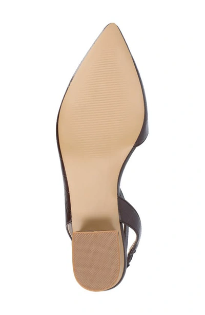 Journee Collection Women's Keefa Wide Width Ankle Strap Flats In Brown