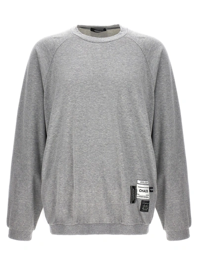 Shop Undercover Chaos And Balance Sweatshirt Gray