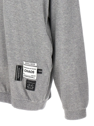 Shop Undercover Chaos And Balance Sweatshirt Gray