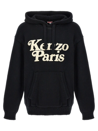 Shop Kenzo By Verdy Sweater, Cardigans White/black