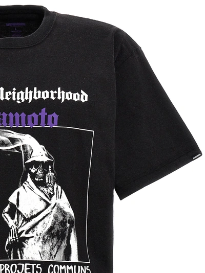 Shop Yohji Yamamoto Neighborhood T-shirt Black