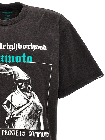 Shop Yohji Yamamoto Neighborhood T-shirt Gray