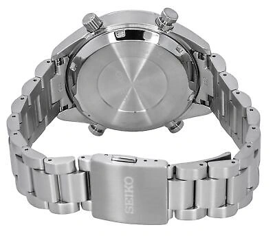 Pre-owned Seiko Prospex White Dial Chronograph Solar 100m Men's Watch Sfj001p1