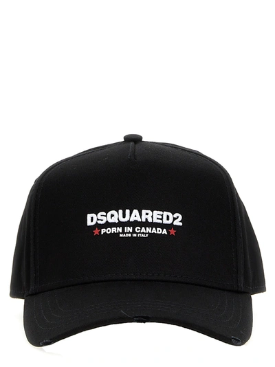 Shop Dsquared2 Rocco Hats Black