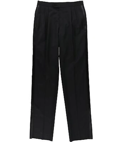 Pre-owned Ralph Lauren Mens Classic Dress Pants Slacks In Black