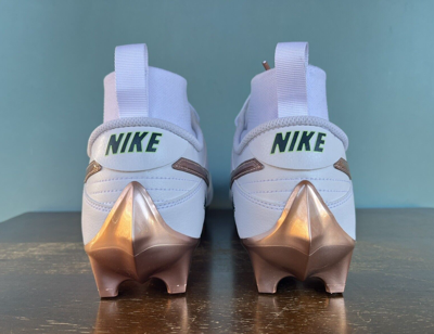 Pre-owned Nike Vapor Edge Dunk X Kyler Murray "rose Gold" Men's Cleats Size 12 Fn6721-100 In White