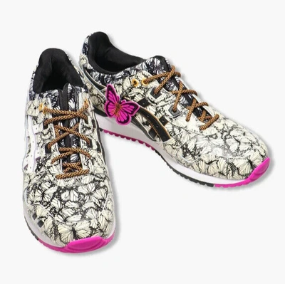 Pre-owned Anna Sui Asics Sports Style Gel-lyteiii Og Atmos 6-8in Cream/orchid Japan In Purple