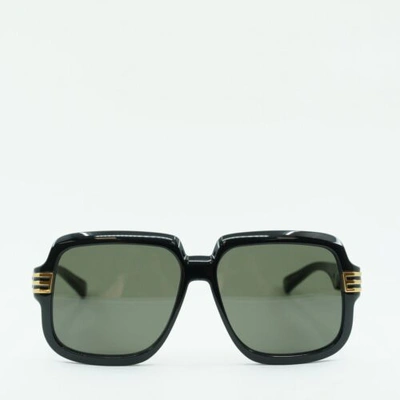 Pre-owned Gucci Gg0979s 001 Black/grey 59-15-140 Sunglasses In Gray