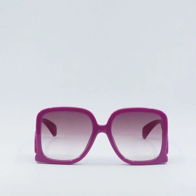 Pre-owned Gucci Gg1326s 004 Fuchsia/violet Gradient 58-19-140 Sunglasses