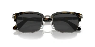 Pre-owned Persol Po 3327s Brown Tortoise/black 56/20/145 Unisex Sunglasses