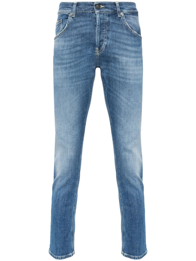 Shop Dondup George Skinny Jeans In Blu