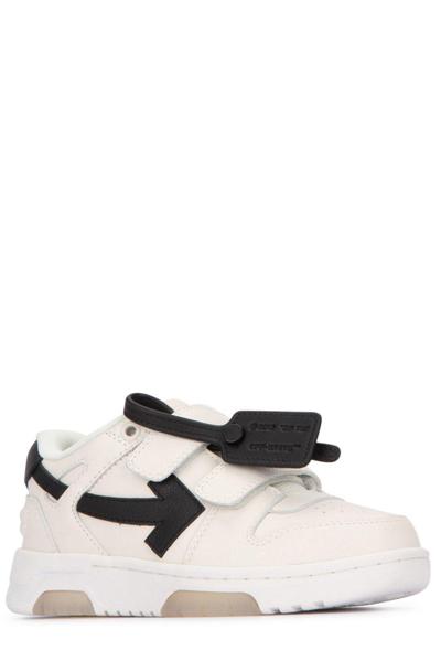 Shop Off-white Out Of Office Round Toe Sneakers In White