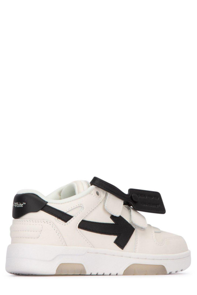 Shop Off-white Out Of Office Round Toe Sneakers In White