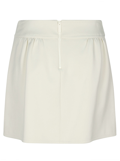 Shop Max Mara Nettuno Mini Skirt In Tela