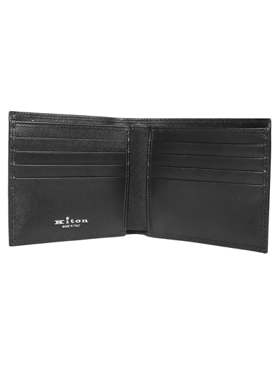 Kiton A015 Wallet In Nero