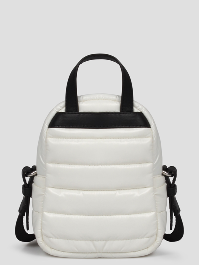 Shop Moncler Kilia Cross Body Bag In White