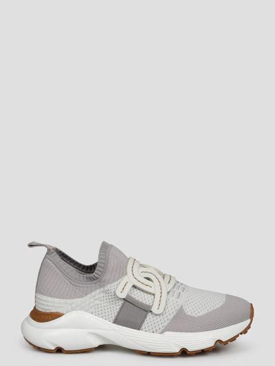 Shop Tod's Kate Sneakers In White
