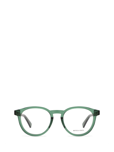 Shop Bottega Veneta Bv1225o Green Glasses
