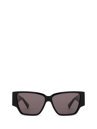 Shop Bottega Veneta Bv1285s Black Sunglasses