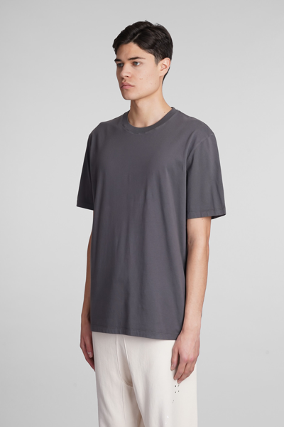 Shop Maison Margiela T-shirt In Grey Cotton
