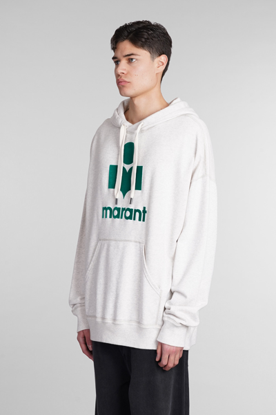 Shop Isabel Marant Miley Sweatshirt In Beige Cotton