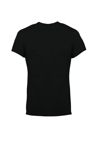 Shop Polo Ralph Lauren Cotton Pony Logo T-shirt In Black