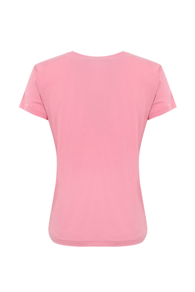 Shop Polo Ralph Lauren Cotton Pony Logo T-shirt In Pink