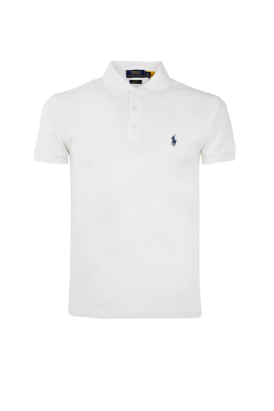 Shop Polo Ralph Lauren Polo Shirt With Logo In Green/yellow