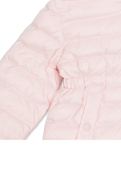 Shop Moncler Enfant Dalles Down Jacket In Rosa