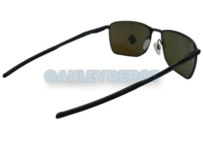 Pre-owned Oakley ✅?️  Ejector Moto Gp 004142 Matte Black /prizm Sapphire Sunglasses (114) In Blue