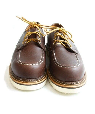 Pre-owned Redwing Red Wing Style No.8109 Work Oxford Moc-toe Brown Us 10 / 28.0cm