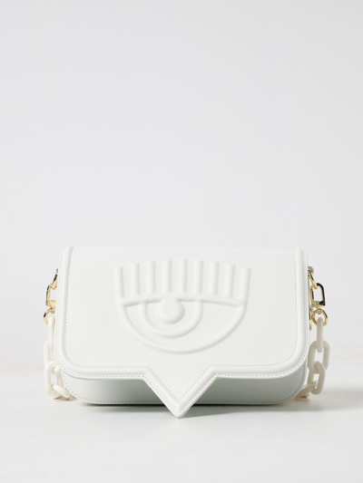 Shop Chiara Ferragni Shoulder Bag  Woman Color White