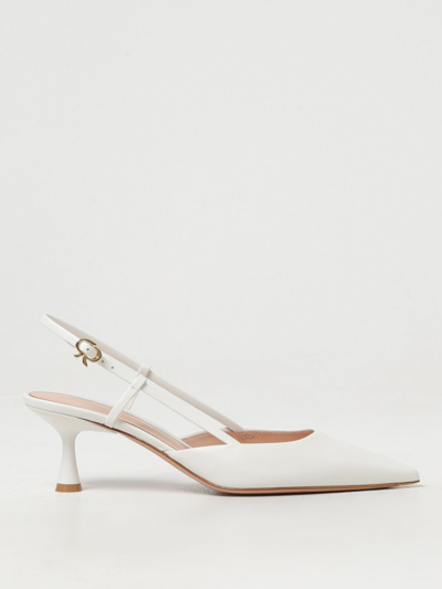 Shop Gianvito Rossi High Heel Shoes  Woman Color White