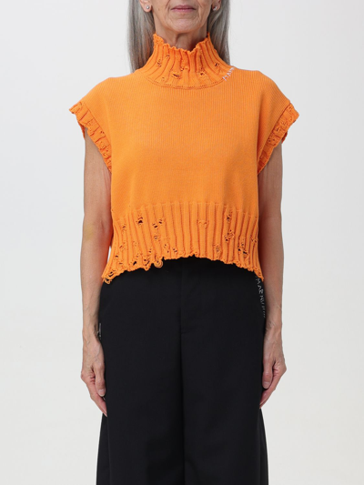 Shop Marni Sweater  Woman Color Orange