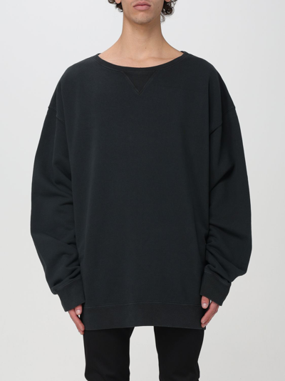 Shop Maison Margiela Sweatshirt  Men Color Black