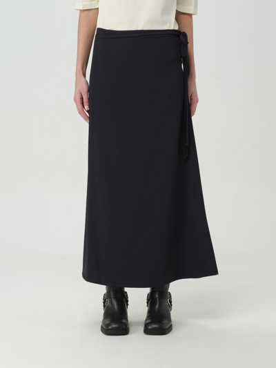 Shop Lemaire Skirt  Woman Color Black