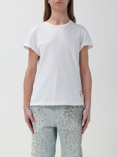 Golden Goose T-shirt  Woman Color White In White
