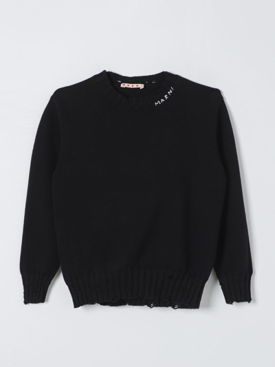 Shop Marni Sweater  Kids Color Black