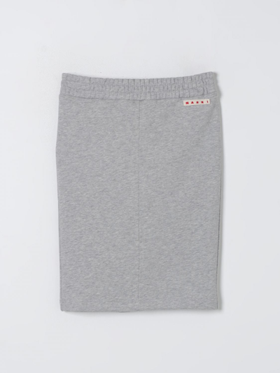 Shop Marni Skirt  Kids Color Grey