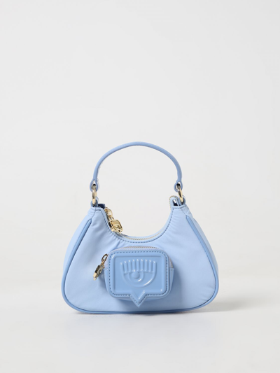 Shop Chiara Ferragni Mini Bag  Woman Color Blue