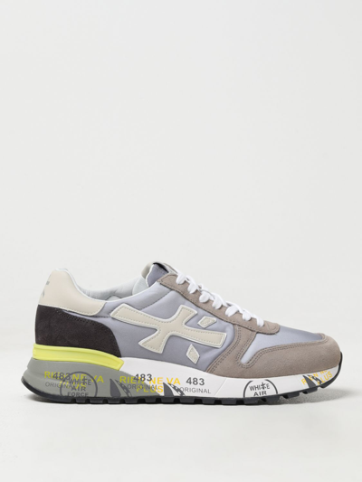 Shop Premiata Sneakers  Men Color Grey 1
