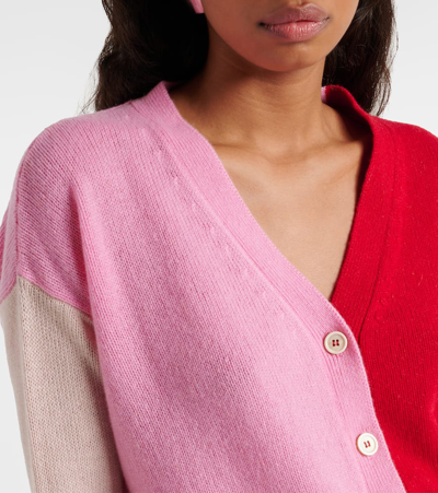 Shop Marni Cashmere Cardigan In Multicoloured