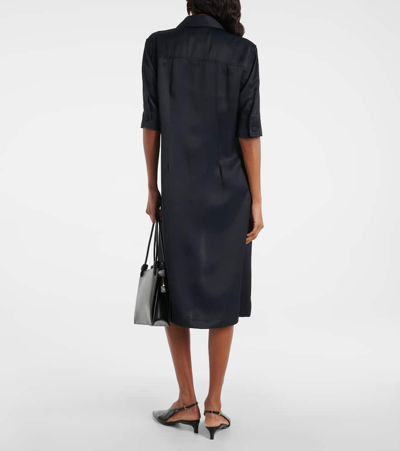 Jil Sander Shirt Dress In Blue