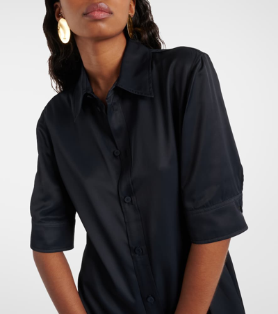 Jil Sander Shirt Dress In Blue