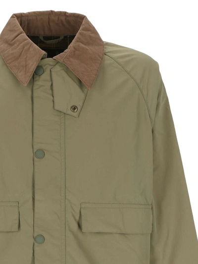 Shop Barbour Coats In Bleached Olive