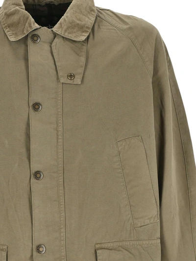 Shop Barbour Jackets In Bleached Olive