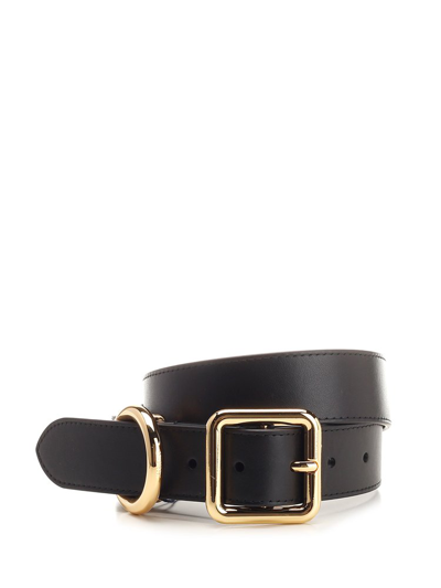 Shop Jacquemus La Ceinture Regalo Shapes Belt In Black