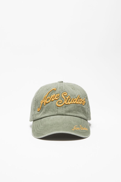 Shop Acne Studios Fn-ux-hats000240 - Hats Accessories In Abc Sage Green