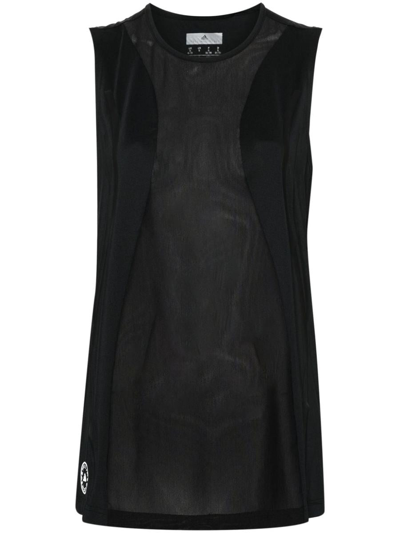 Shop Adidas By Stella Mccartney Tpa Tank Clothing In Black/black